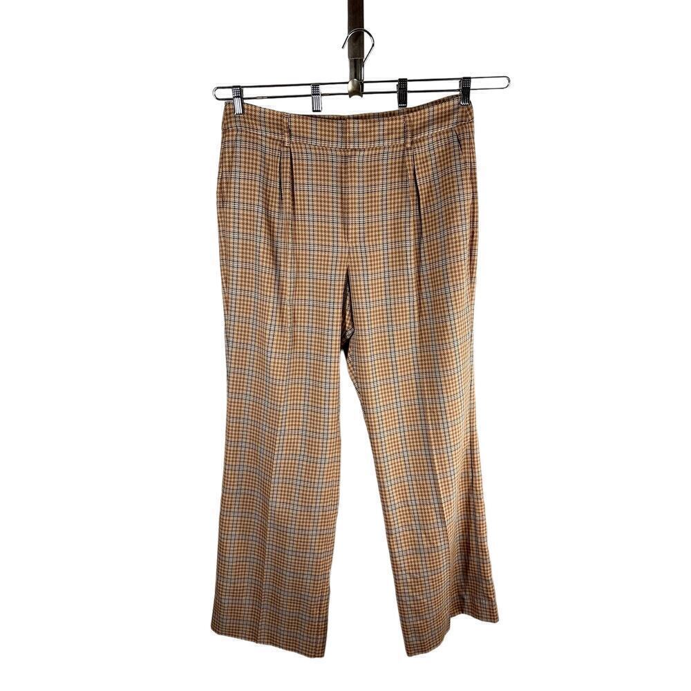 PAIGE Avedon Trousers Bronze Dust Multi Size 14 Business Casual Office - Picture 2 of 14